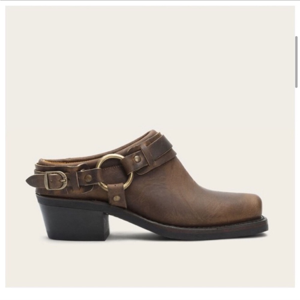 FRYE Harness Mules Women’s 6.5